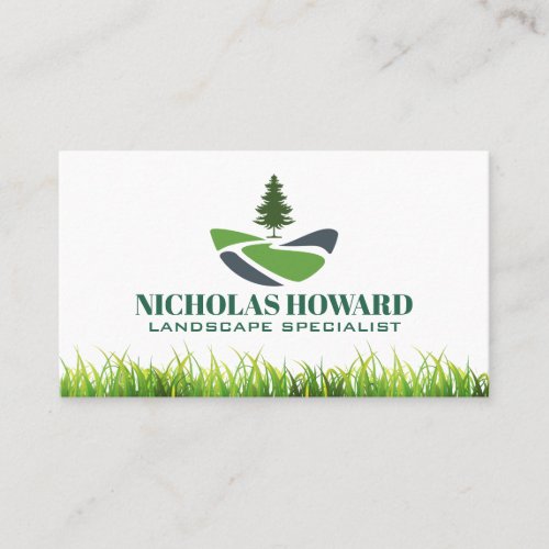Tree Logo | Landscaping | Gardening Business Card