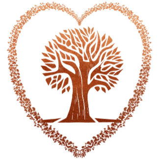Tree Love Kindness Encouragement Greeting Card