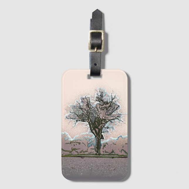 TREE LUGGAGE TAG (Front Vertical)