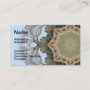Tree Mandala Business Card