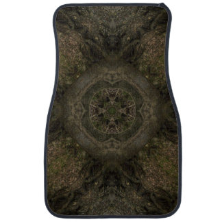 Tree Mandala Design Car Mat