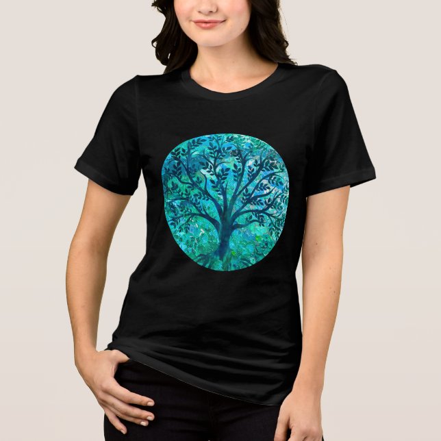 Tree Medallion Tri-Blend Shirt (Front)