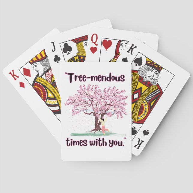 TREE MENDUS QUOTE POKER CARDS (Back)