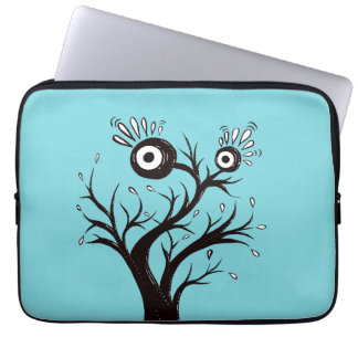 Tree Monster Weird Ink Drawing Laptop Sleeve