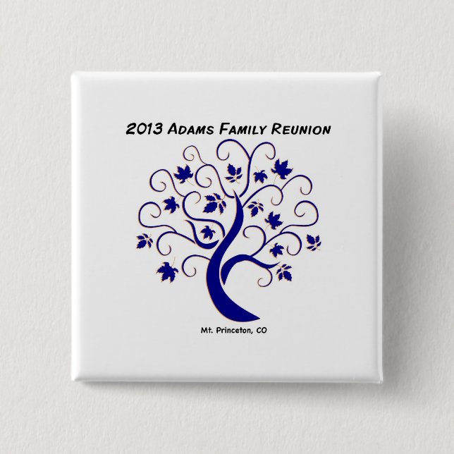 Tree name tag button (Front)