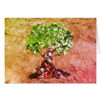 Tree nature art cards