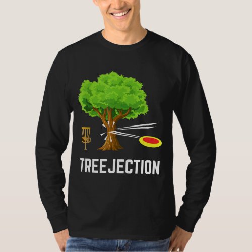 Tree Nied Funny Disc Golf for Men Women  Kids T_Shirt