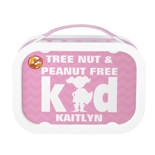Tree Nut and Peanut Free Kid Girl Superhero Lunch Box