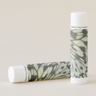 Tree Nymph Black White Butterfly Lip Balm