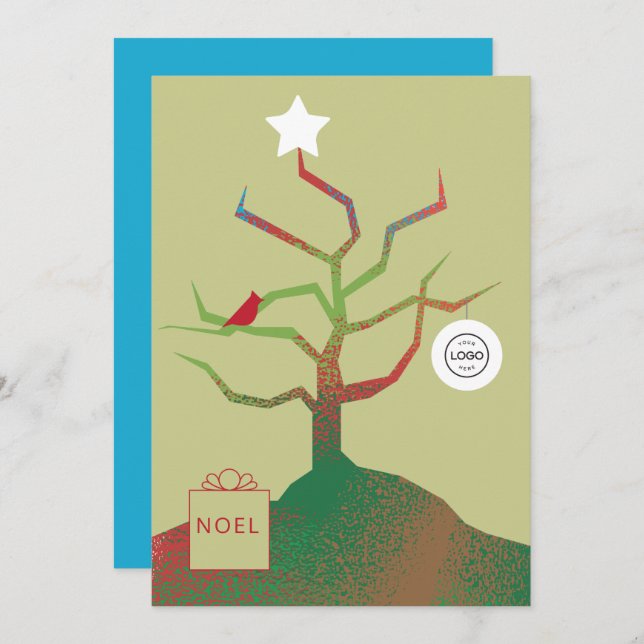 Tree of Art Corporate Christmas Card (Front/Back)