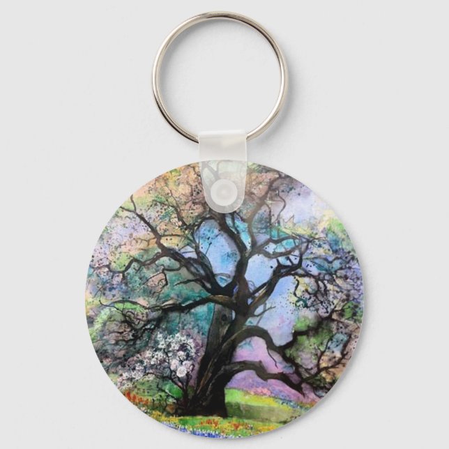 Tree Of Color Keychain (Front)