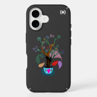 Tree of Colors in a Loving pot iPhone 16 Case