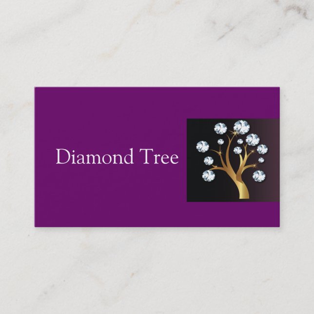 Tree of Diamonds Business Card Logo (Front)