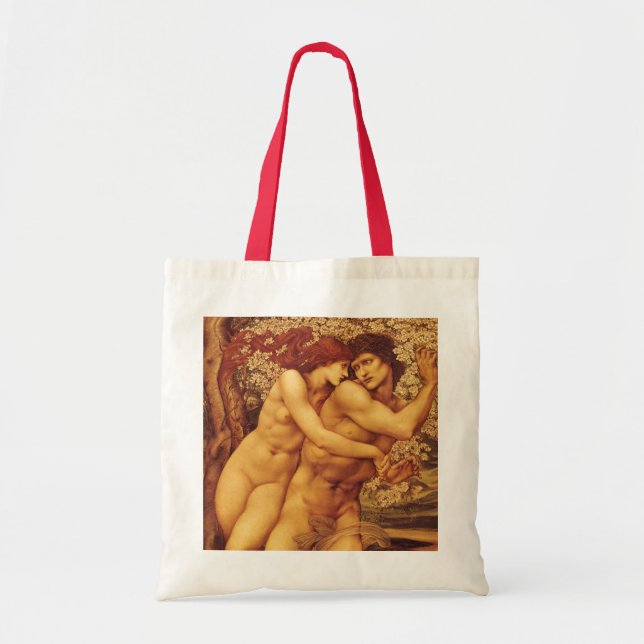 Tree of Forgiveness, Sir Edward Coley Burne-Jones Tote Bag (Front)