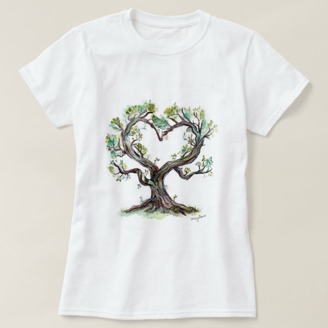 Tree of Heart T-Shirt (Design Front)