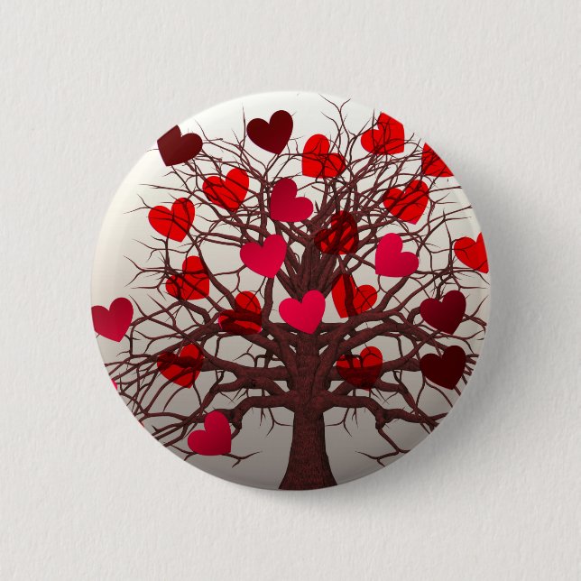 Tree of Hearts Button (Front)