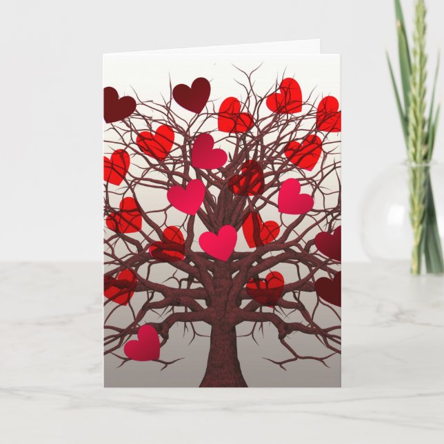 Tree of Hearts Card (Front)