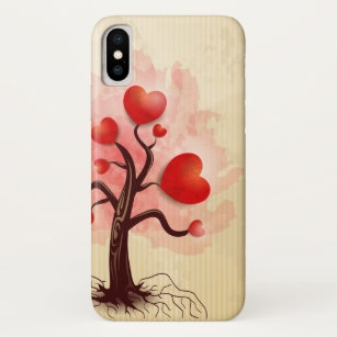 Tree of Hearts iPhone X Case