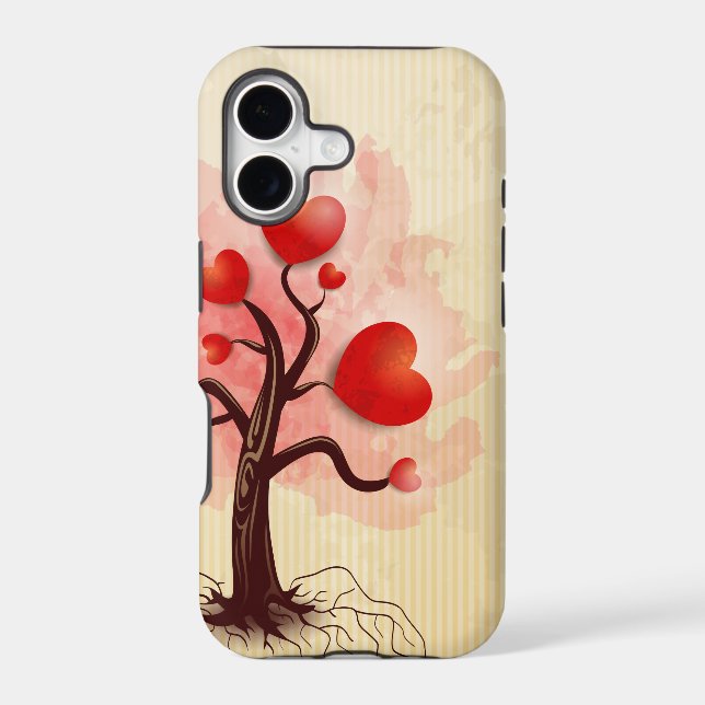 Tree of Hearts Iphone Case (Back)