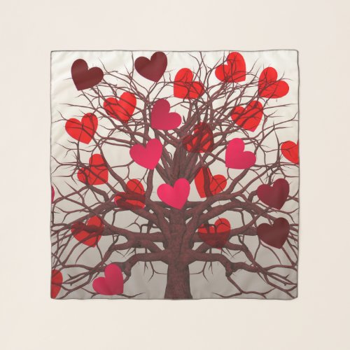 Tree of Hearts Scarf
