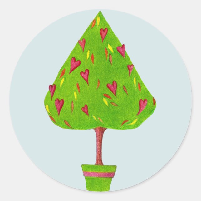 Tree of Hearts Sticker (Front)