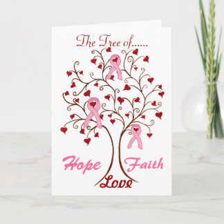 Tree of Hope, Love & Faith Card