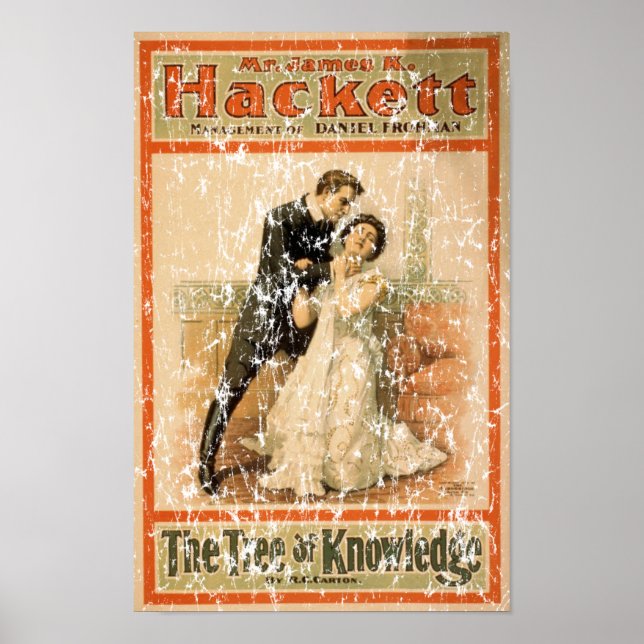 Tree of Knowledge 1898- distressed Poster (Front)