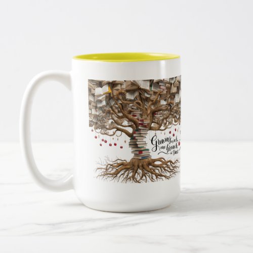 Tree of Knowledge Coffee Mug  Nature_Inspired Tea