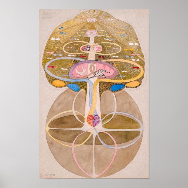 Tree of Knowledge No. 1 | Hilma af Klint | Poster (Front)