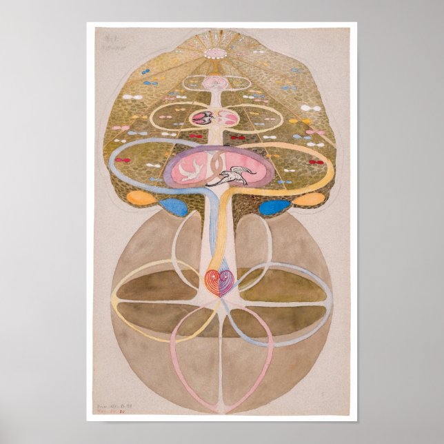 Tree of Knowledge No. 1 | Hilma af Klint | Poster (Front)