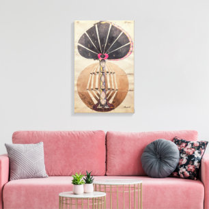 Tree of Knowledge No. 3 Hilma af Klint Canvas Print