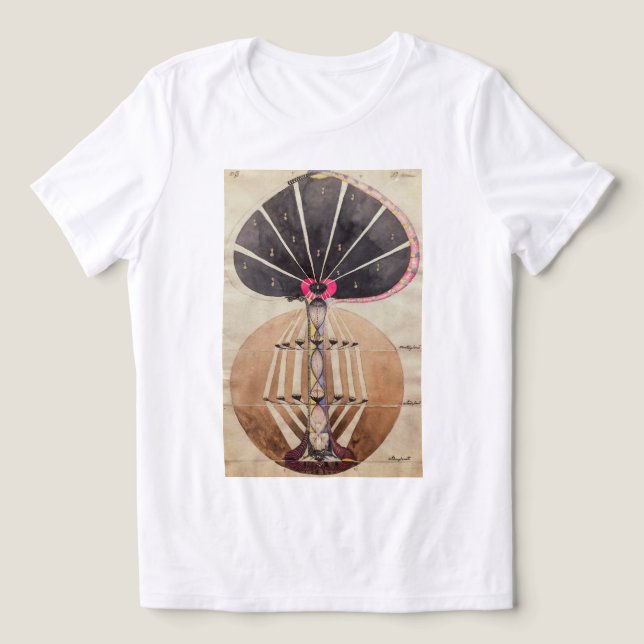 Tree of Knowledge No. 3 | Hilma af Klint | Tri-Blend Shirt (Design Front)