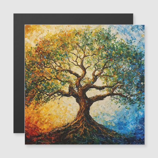 Tree of Knowledge - Oil Painting (Front/Back)
