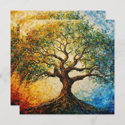 Tree of Knowledge - Oil Painting (Front/Back)