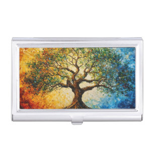 Tree of Knowledge - Oil Painting Business Card Case