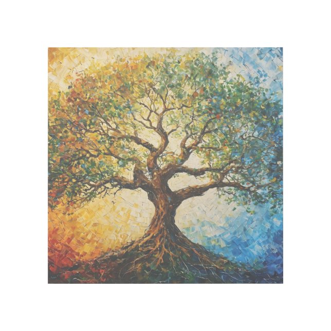 Tree of Knowledge - Oil Painting Gallery Wrap (Front)