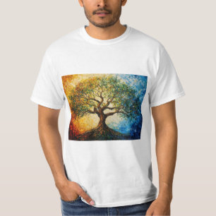 Tree of Knowledge - Oil Painting T-Shirt