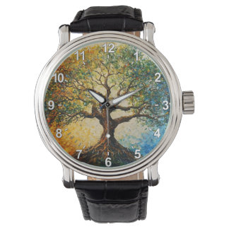 Tree of Knowledge - Oil Painting Watch