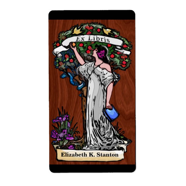 Tree of Knowledge Personalized Bookplate (Front)
