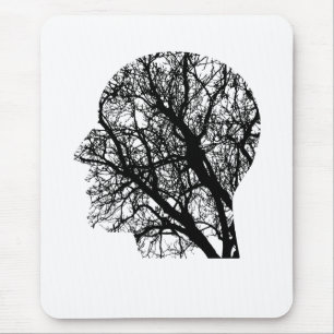 Tree of Knowledge Psychology Mouse Pad