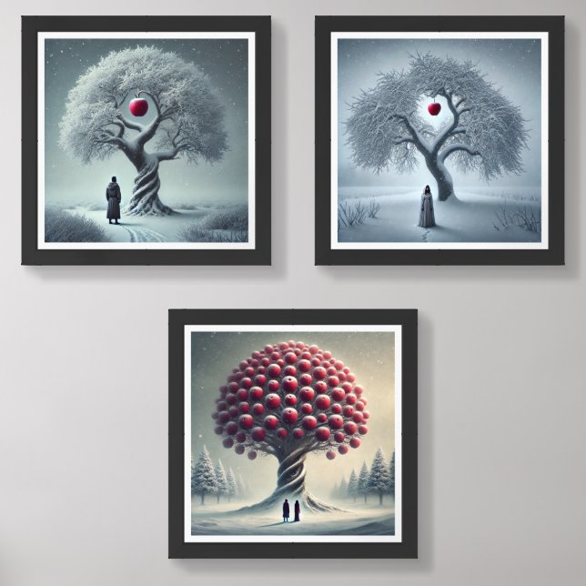 Tree of Knowledge: Seasons of Enlightenment Wall Art Sets (Front)