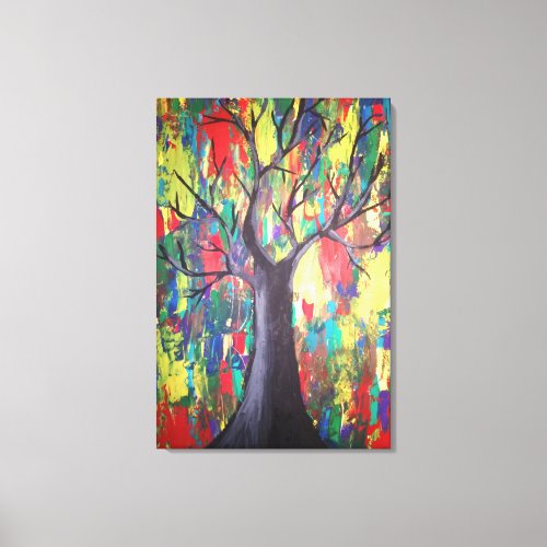 tree of lie  art paint painting abstract  canvas p
