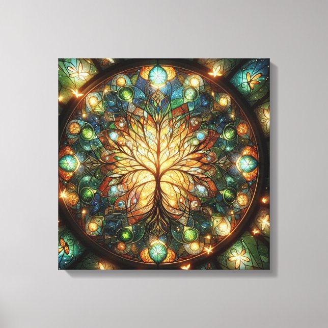 Tree of Life 1 Canvas Print (Front)