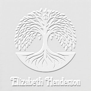 Tree of Life #3 with Optional Name Embosser