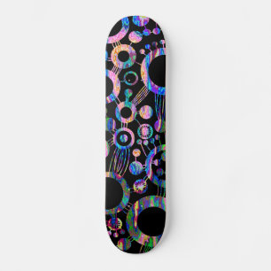 Tree of Life Abstract - Color Tex 03 Skateboard