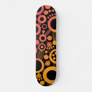 Tree of Life Abstract - Color Tex 06 Skateboard