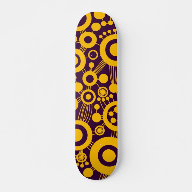 Tree of Life Abstract Skateboard Deck (Front)
