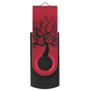 Tree of Life Art - Choose Your Colors Flash Drive