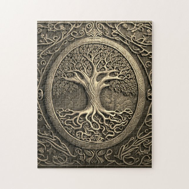 Tree of Life Artwork Jigsaw Puzzle (Vertical)