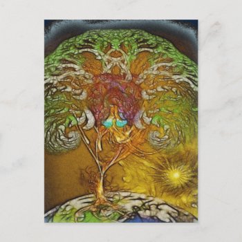 Tree Of Life Artwork Postcard by Specialeetees at Zazzle